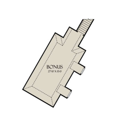 Bonus Room for House Plan #2865-00095