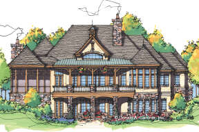 Craftsman House Plan #2865-00096 Elevation Photo