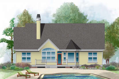 Country House Plan #2865-00097 Elevation Photo