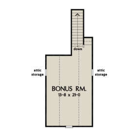 Bonus Room for House Plan #2865-00097