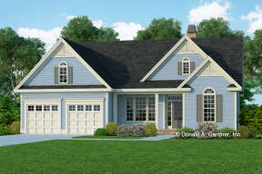 Country House Plan #2865-00098 Elevation Photo