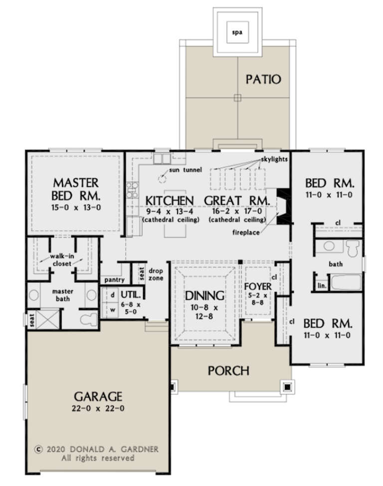 House Plan House Plan #26904 Drawing 1