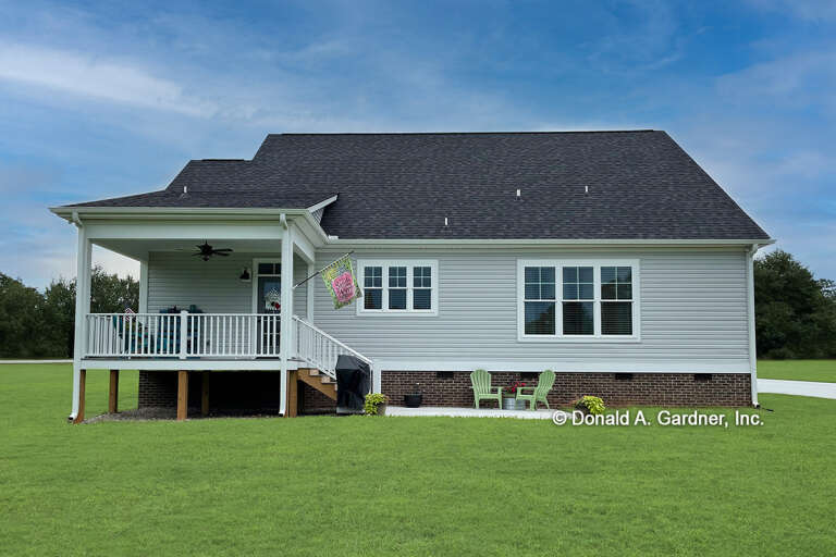 Modern Farmhouse House Plan #2865-00102 Elevation Photo