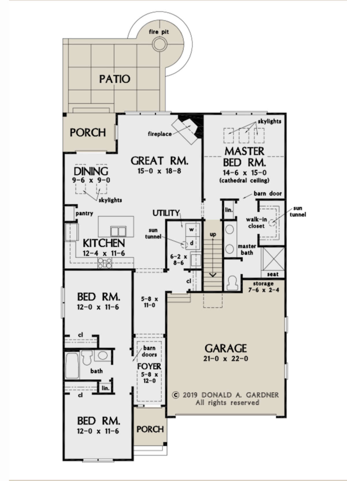 Main Floor for House Plan #2865-00103