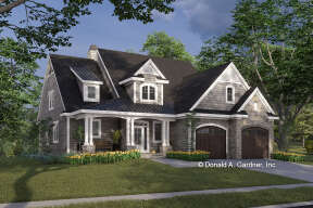 Craftsman House Plan #2865-00104 Elevation Photo