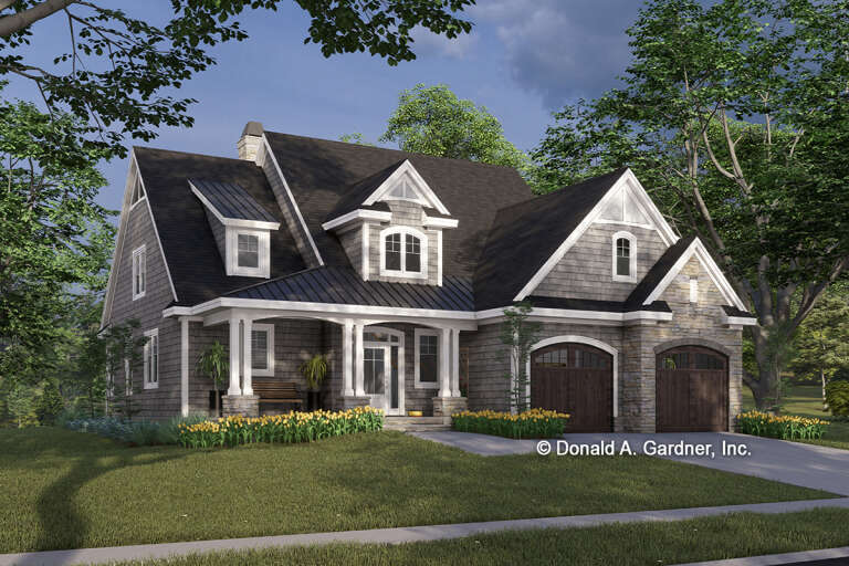 Craftsman House Plan #2865-00104 Elevation Photo