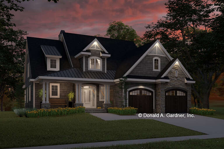 Craftsman House Plan #2865-00104 Elevation Photo
