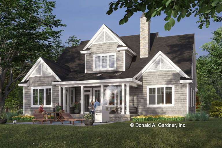 Craftsman House Plan #2865-00104 Elevation Photo
