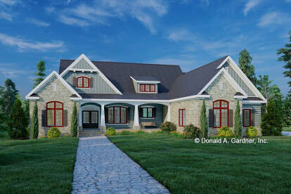 House Plan House Plan #26911 Front Elevation
