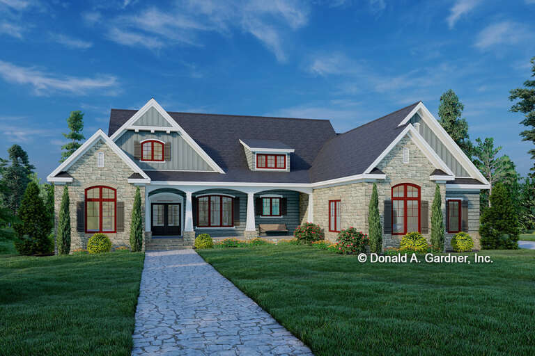 House Plan House Plan #26911 Front Elevation