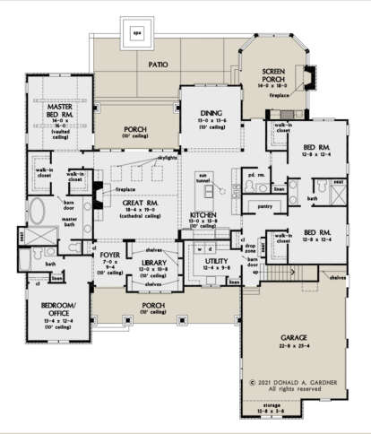 House Plan House Plan #26911 Drawing 1