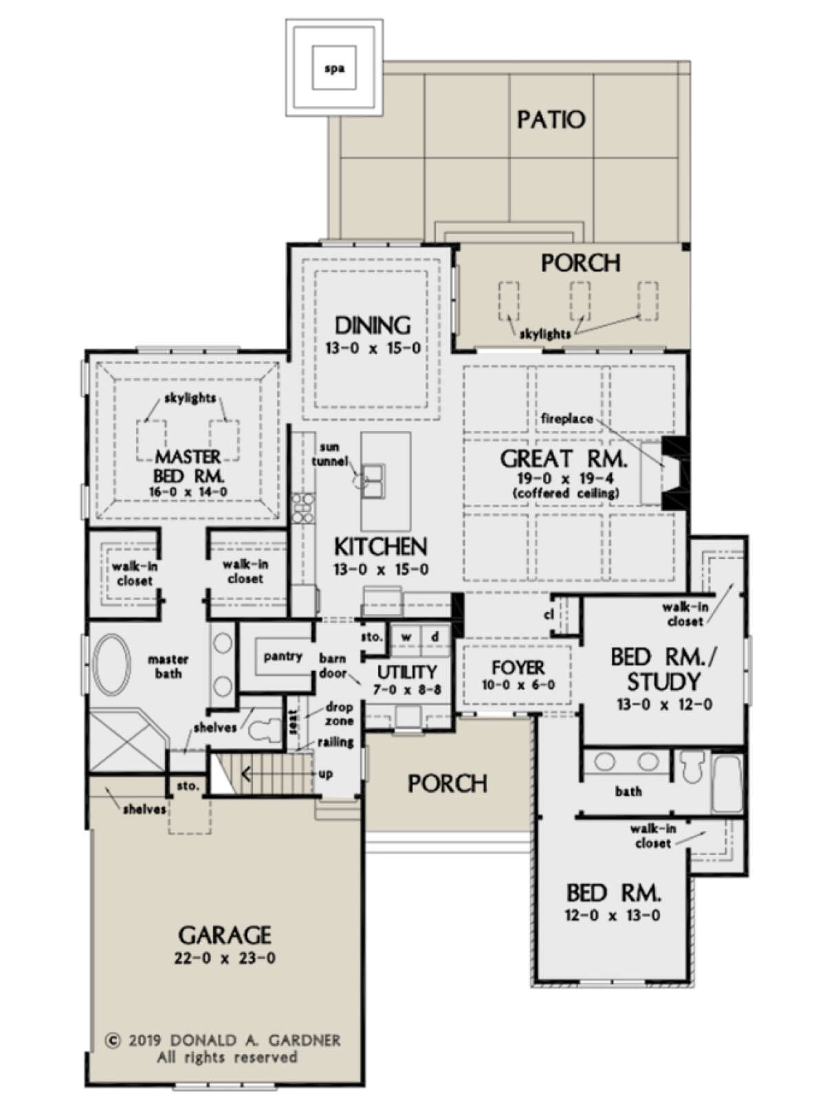Main Floor for House Plan #2865-00109