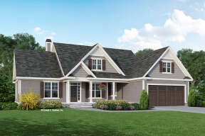Craftsman House Plan #2865-00110 Elevation Photo