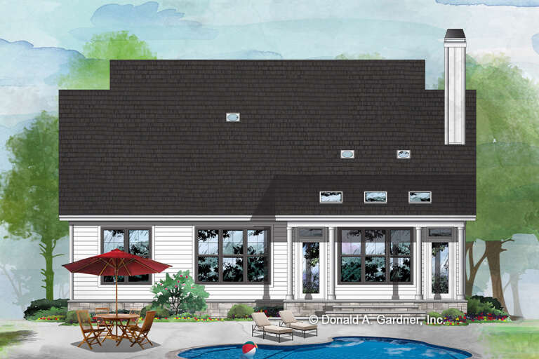 Craftsman House Plan #2865-00112 Elevation Photo
