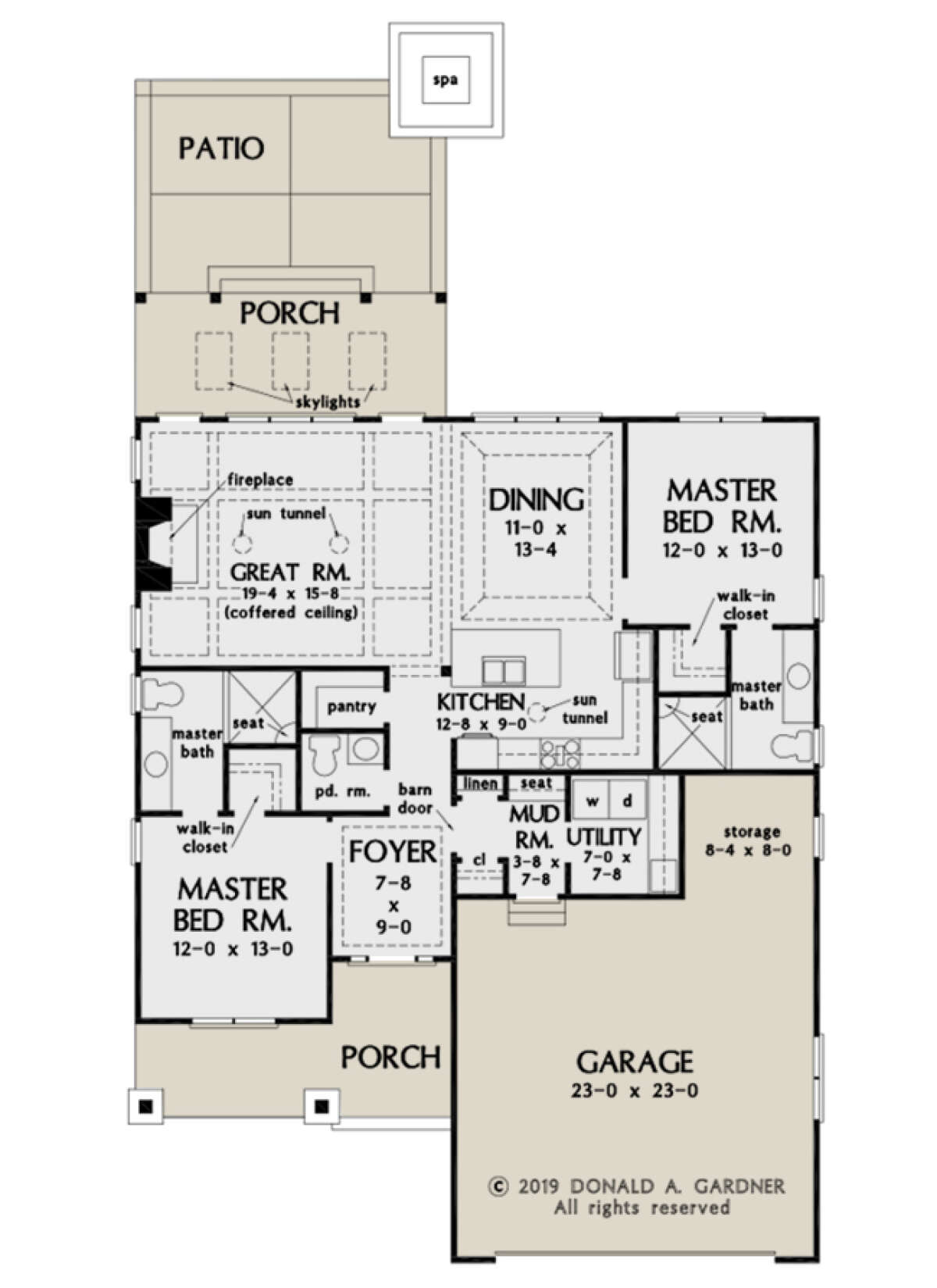 Main Floor for House Plan #2865-00112