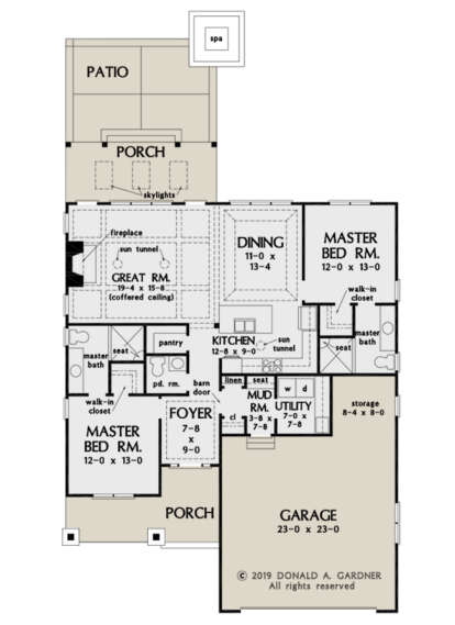 House Plan House Plan #26915 Drawing 1