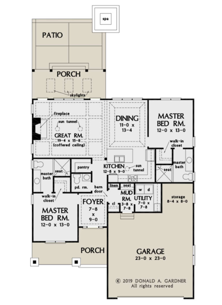 House Plan House Plan #26915 Drawing 1