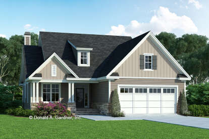 Craftsman House Plan #2865-00114 Elevation Photo