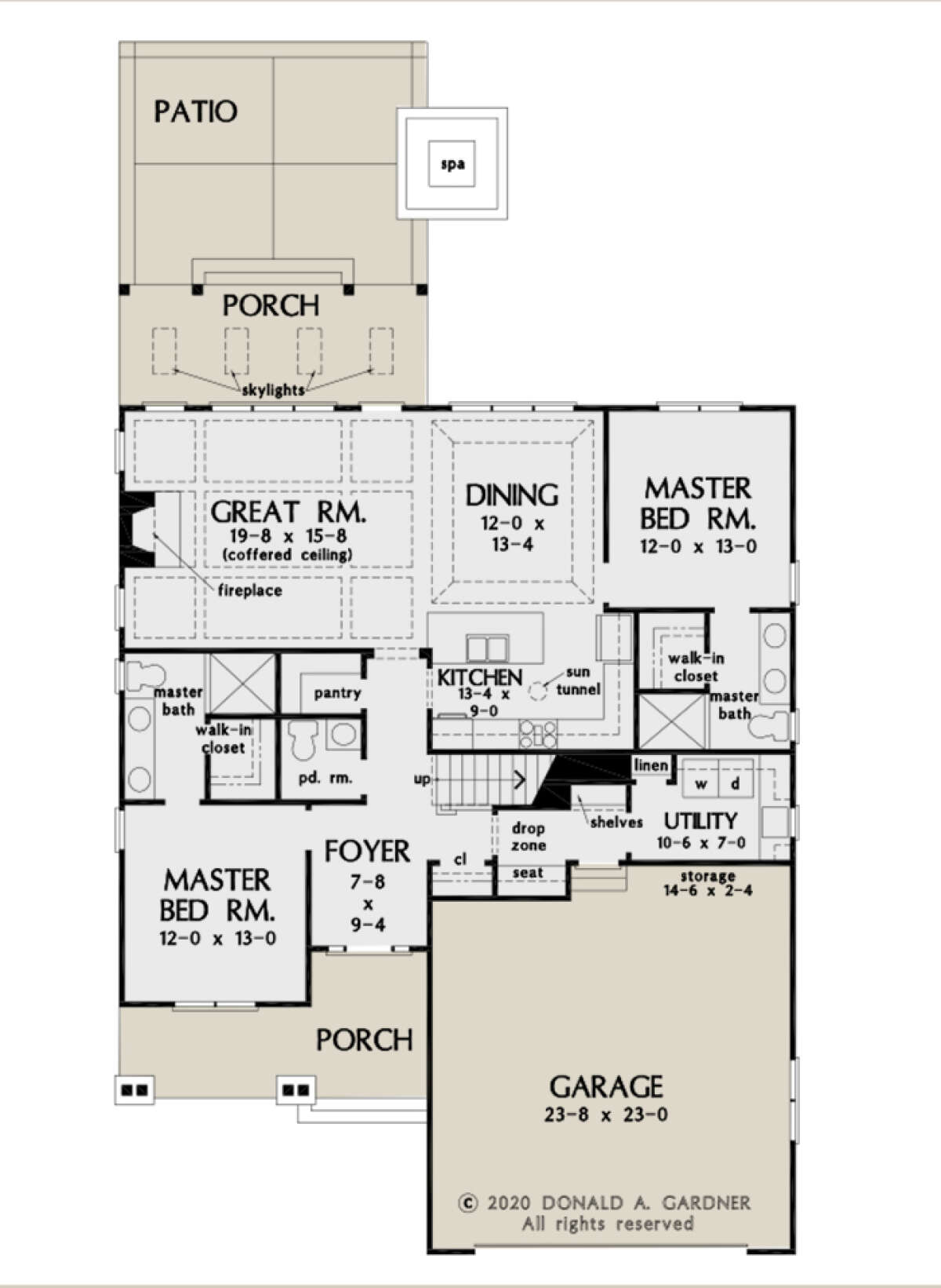 Main Floor for House Plan #2865-00114