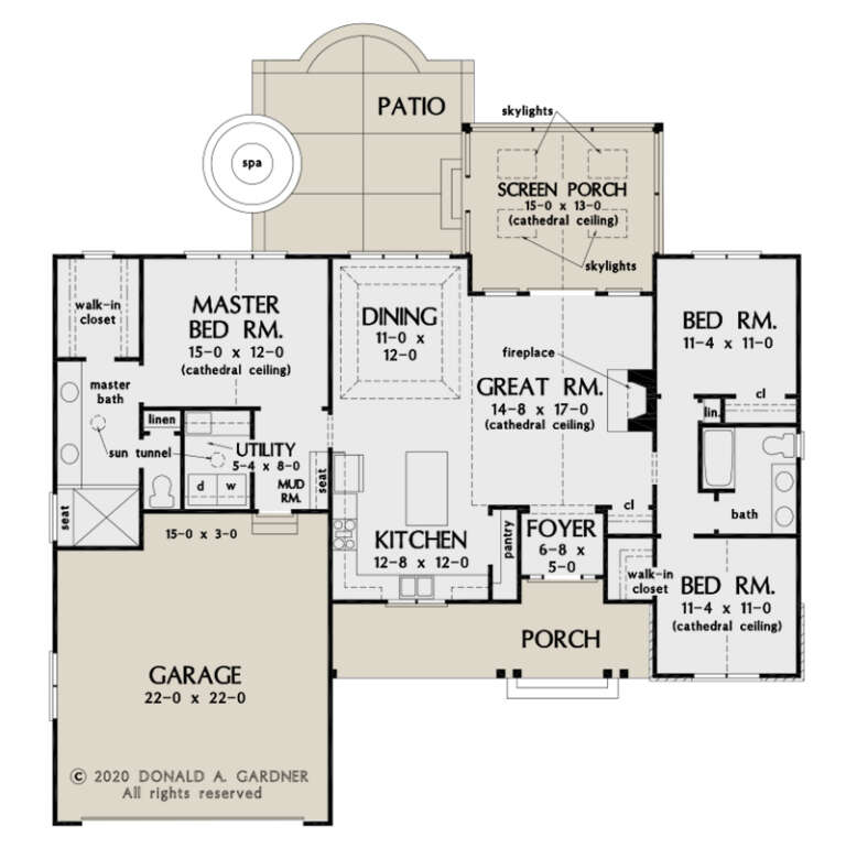 House Plan House Plan #26919 Drawing 1