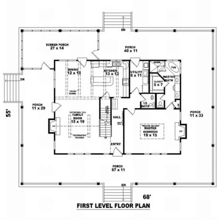 House Plan House Plan #2692 Drawing 1