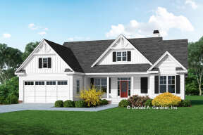 Craftsman House Plan #2865-00117 Elevation Photo