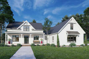 Modern Farmhouse House Plan #2865-00119 Elevation Photo