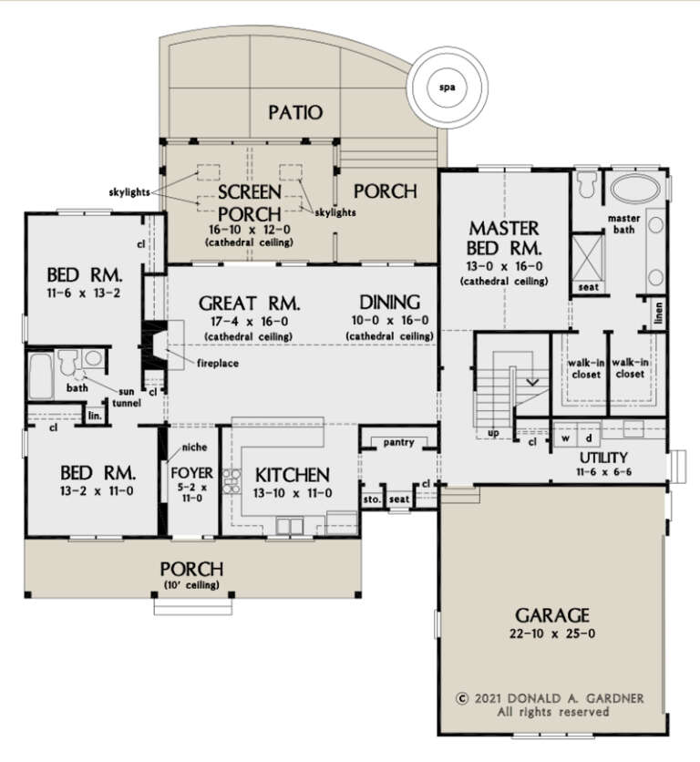 House Plan House Plan #26922 Drawing 1