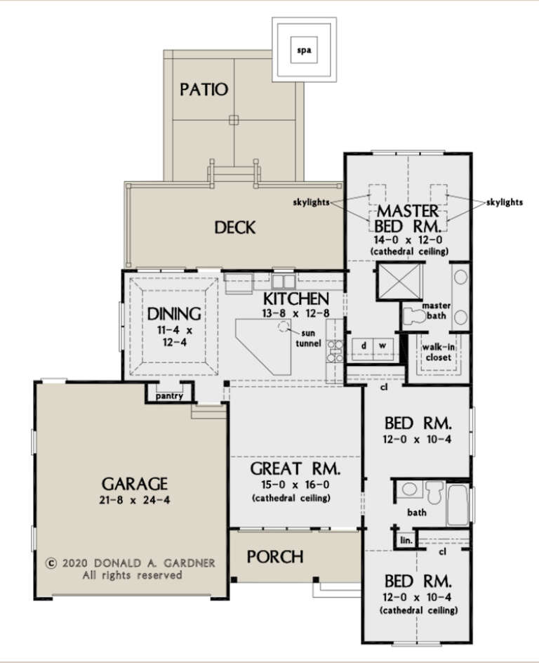 House Plan House Plan #26923 Drawing 1