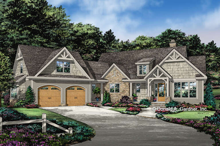Craftsman House Plan #2865-00125 Elevation Photo