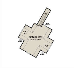 Bonus Room for House Plan #2865-00125