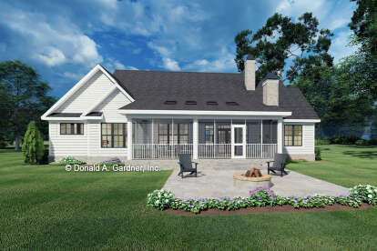 Craftsman House Plan #2865-00126 Elevation Photo