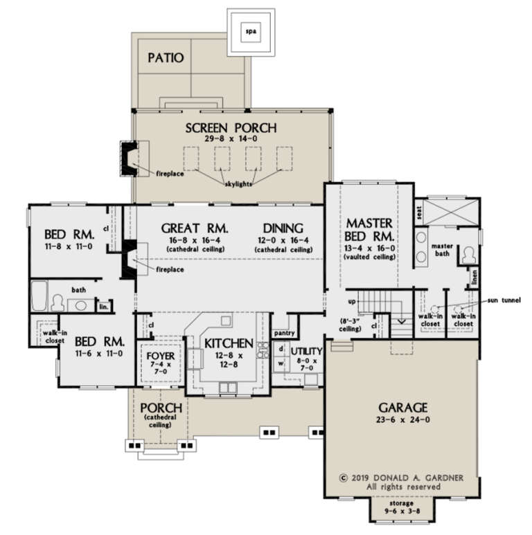 House Plan House Plan #26929 Drawing 1