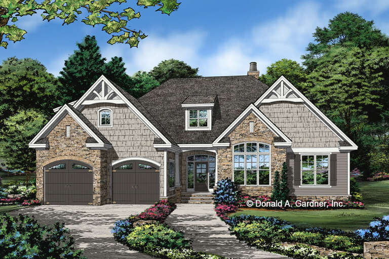 House Plan House Plan #26930 Front Elevation