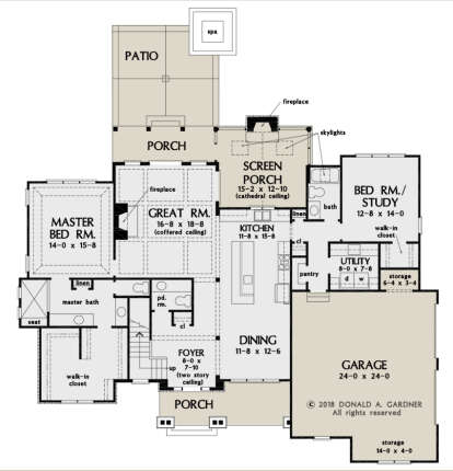 House Plan House Plan #26933 Drawing 1
