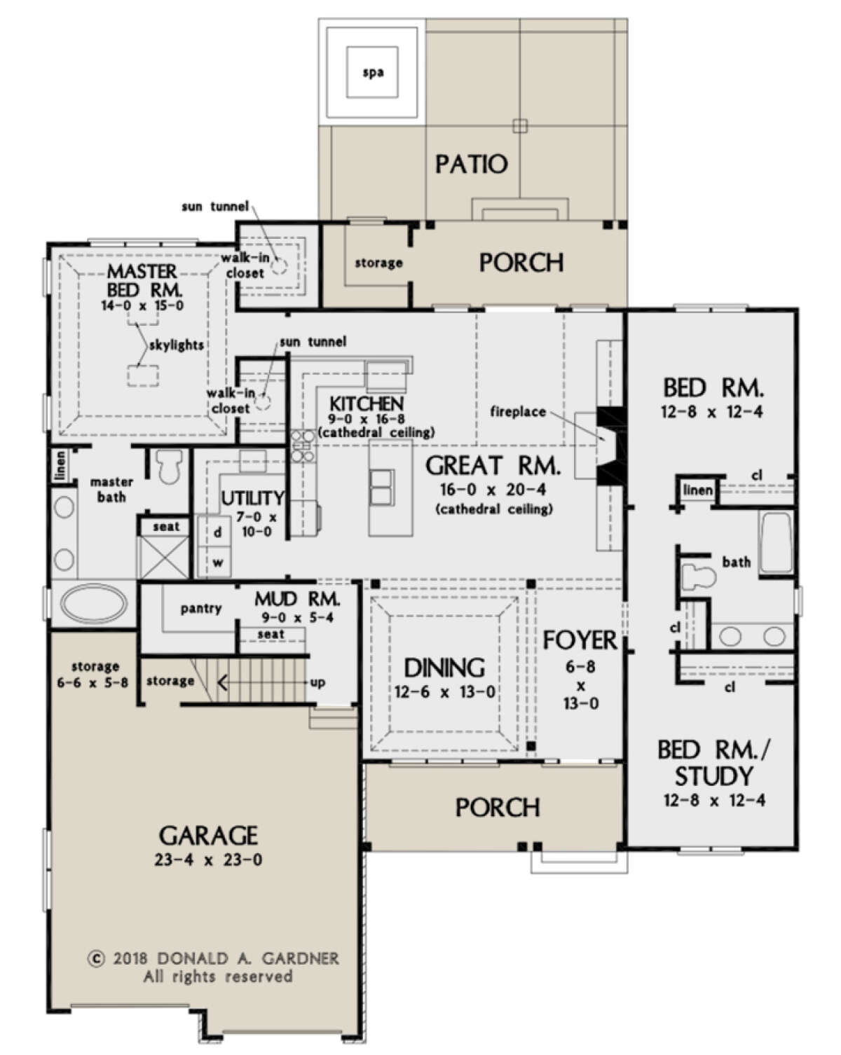 Main Floor for House Plan #2865-00131