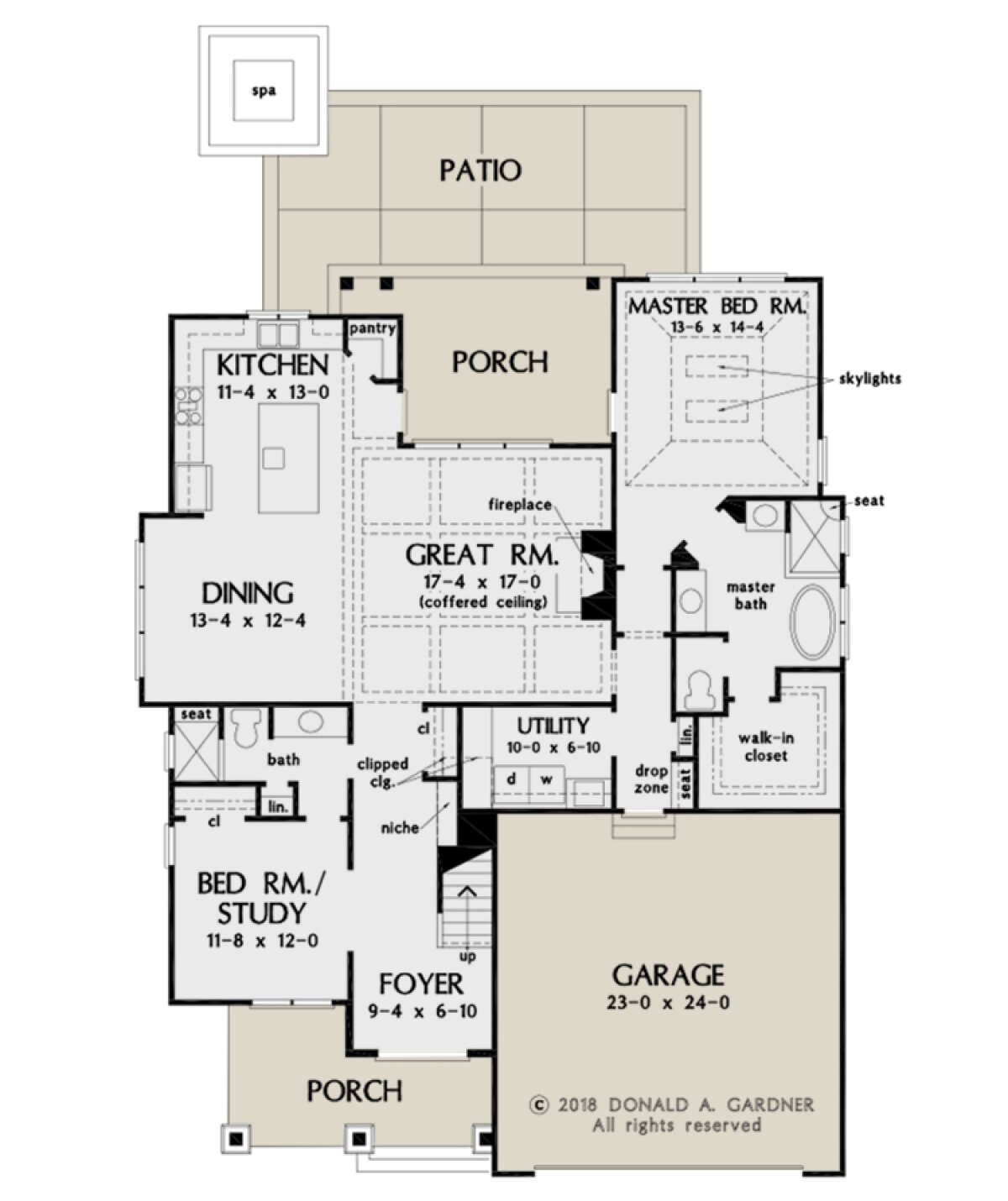Main Floor for House Plan #2865-00133