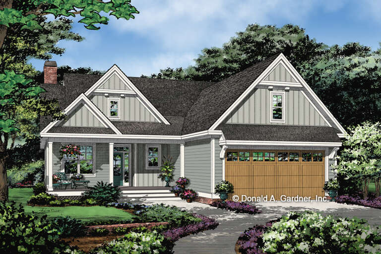 House Plan House Plan #26937 Front Elevation
