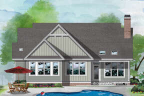 Craftsman House Plan #2865-00134 Elevation Photo