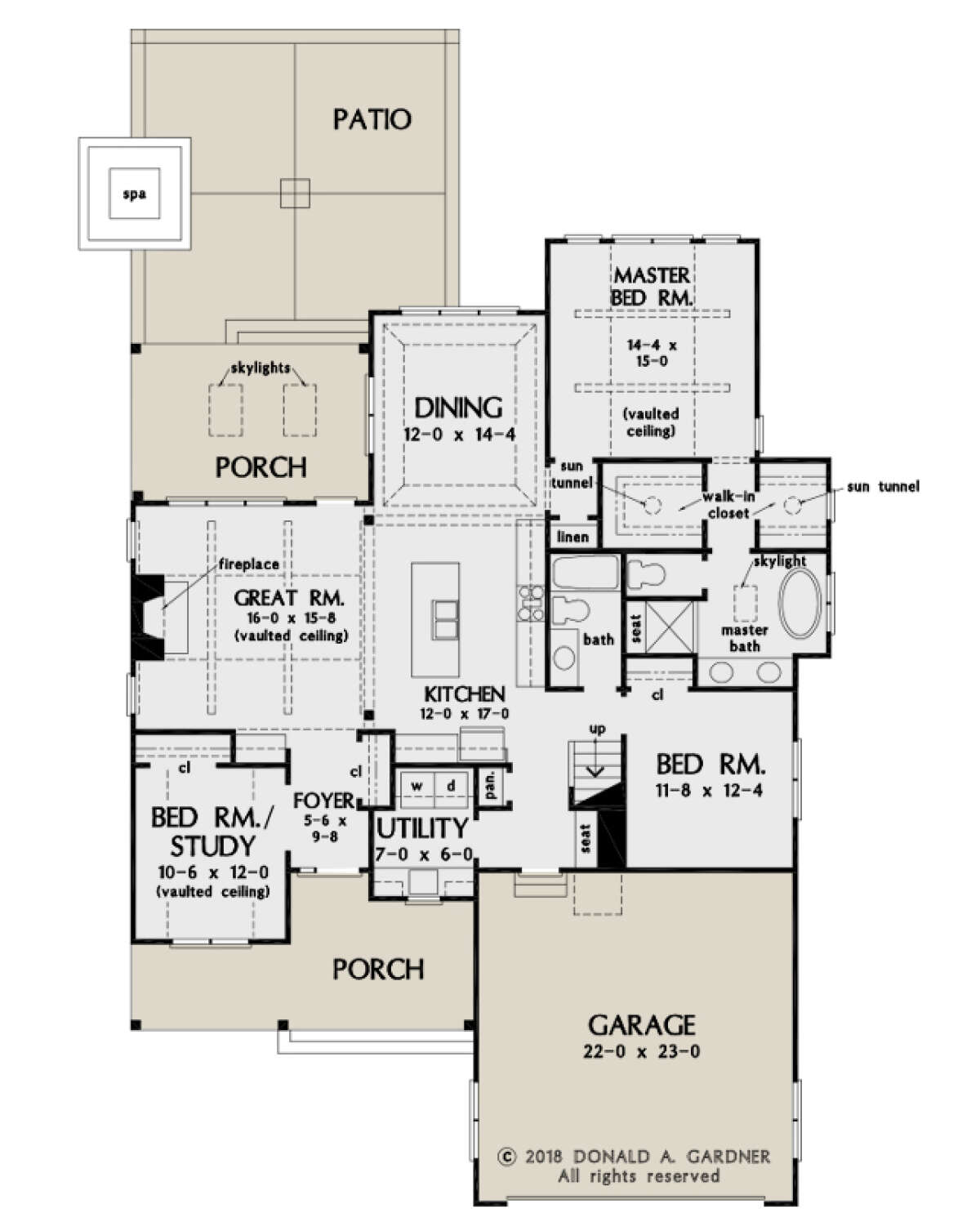 Main Floor for House Plan #2865-00134