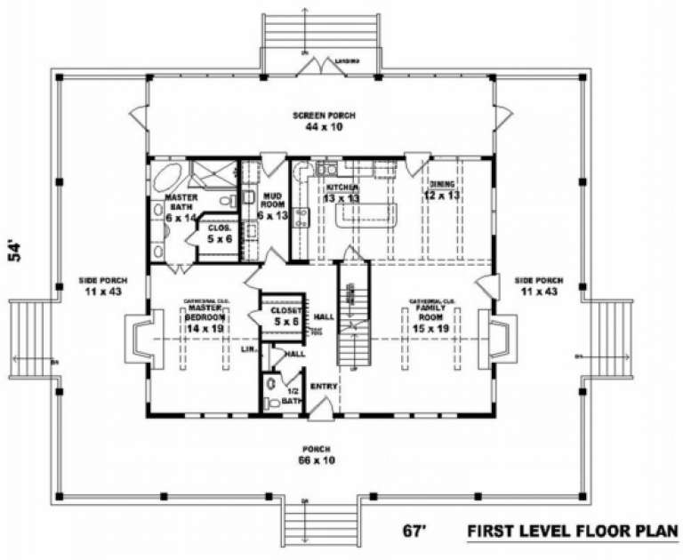 House Plan House Plan #2694 Drawing 1