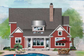 Modern Farmhouse House Plan #2865-00137 Elevation Photo