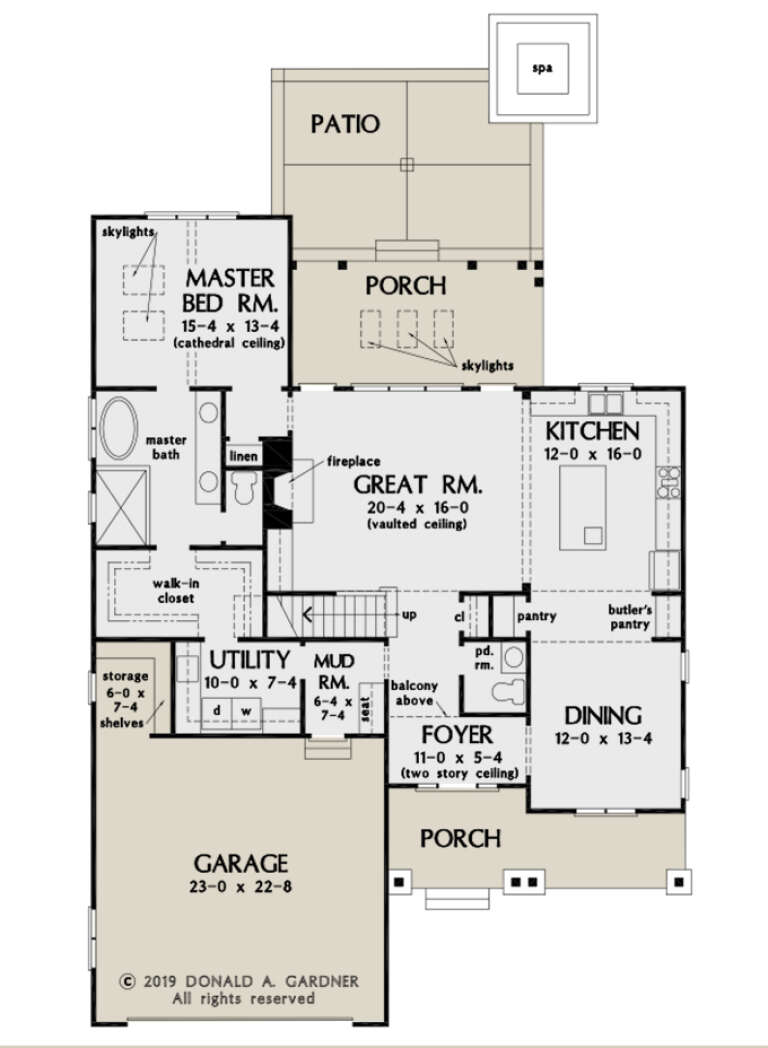 House Plan House Plan #26940 Drawing 1