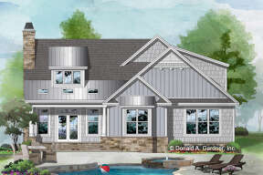 Craftsman House Plan #2865-00138 Elevation Photo