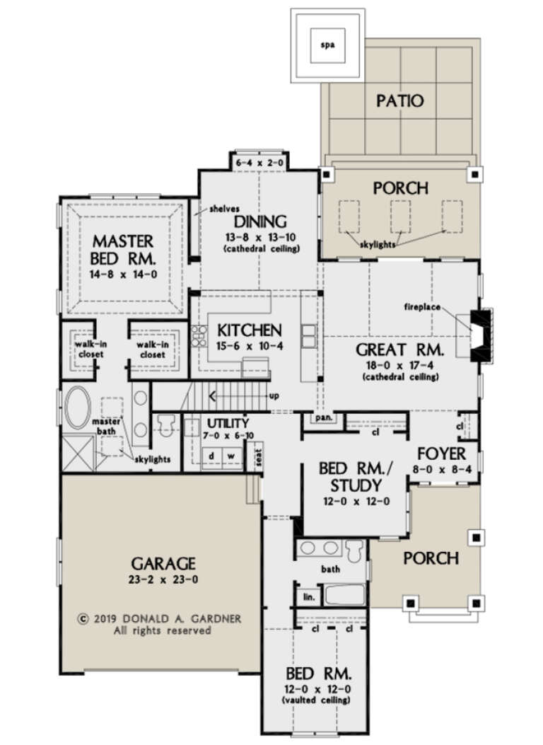 House Plan House Plan #26941 Drawing 1