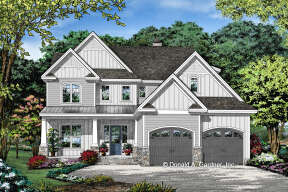 Craftsman House Plan #2865-00140 Elevation Photo