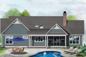 Country House Plan #2865-00141 Elevation Photo