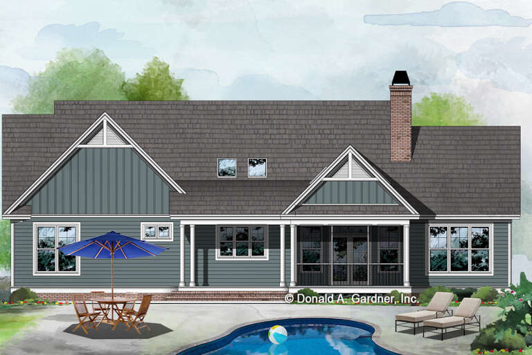 Country House Plan #2865-00141 Elevation Photo
