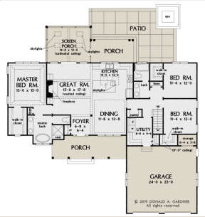 Main Floor for House Plan #2865-00141