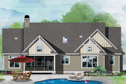 Country House Plan #2865-00142 Elevation Photo